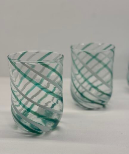 6 vasos de Murano