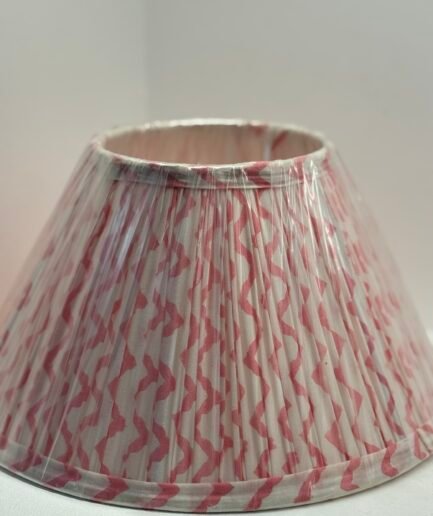 Pantalla 30 cm ikat rosa