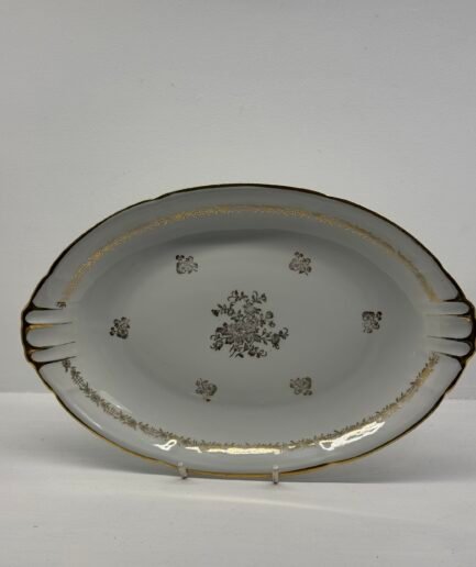 Fuente porcelana francesa , circa 1920