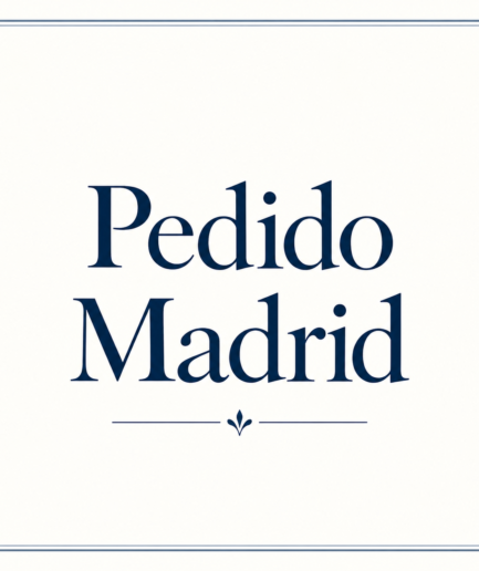 Pedido Madrid