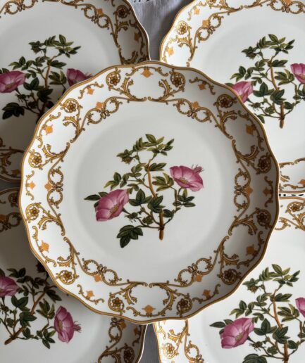 Vajilla de porcelana inglesa,  18 piezas